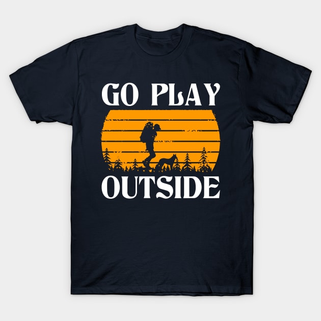 Retro Go Play T-Shirt by Tribun Dash